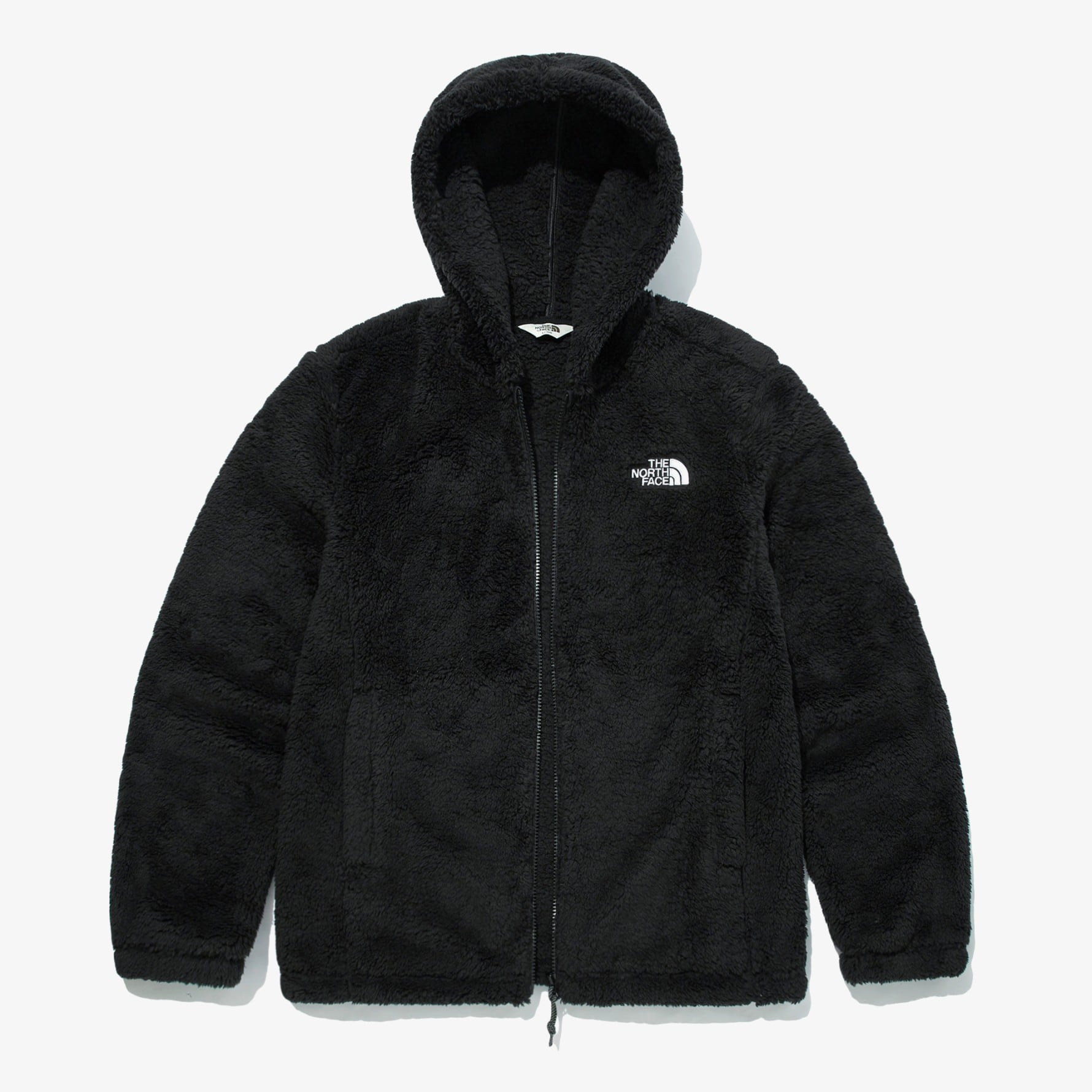 THE NORTH FACE ホワイトレーベル COMFY EX FLEECE HOODIE ザノースフェイス コンフィー フリースフーディー ボア  / ブラック | garb powered by BASE