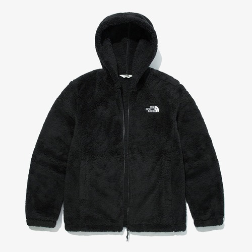 THE NORTH FACE ホワイトレーベル COMFY EX FLEECE HOODIE ザノースフェイス コンフィー フリースフーディー ボア / ブラック