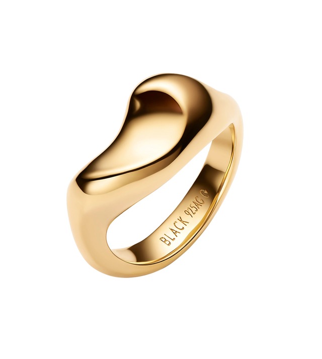 MARIA BLACK マリア・ブラック/ Saddle Ring - Yellow Gold/ リング