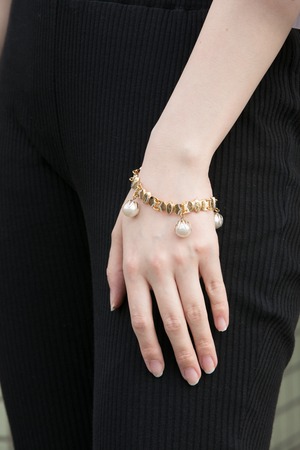 【Run Rabbit Run Vintage 】SPAIN bracelet pearl