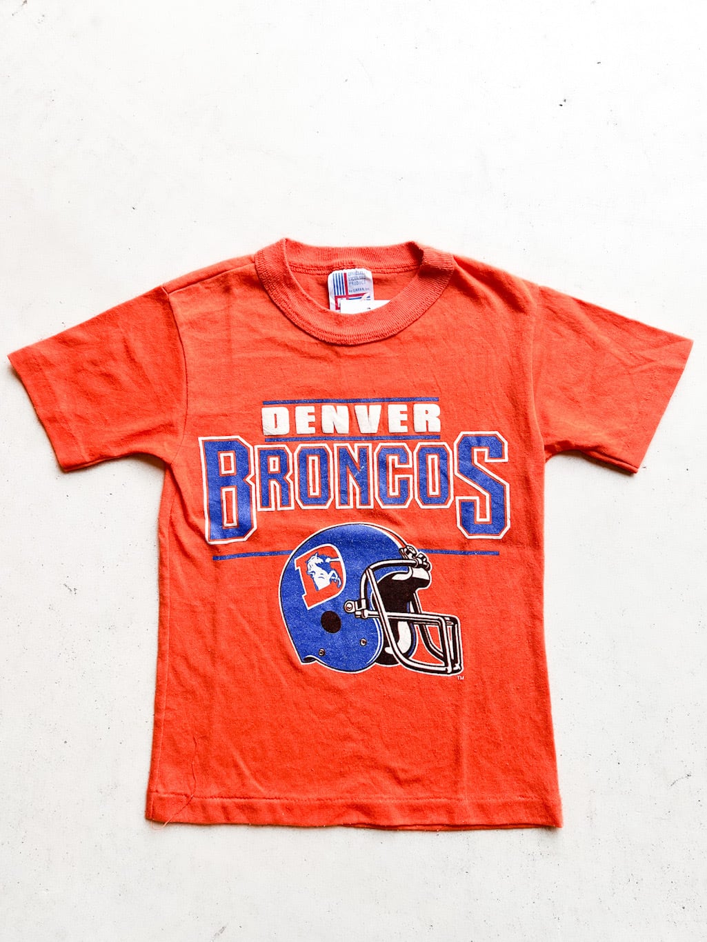 【115cm】VINTAGE 80's BRONCOS Tシャツ【10151】※