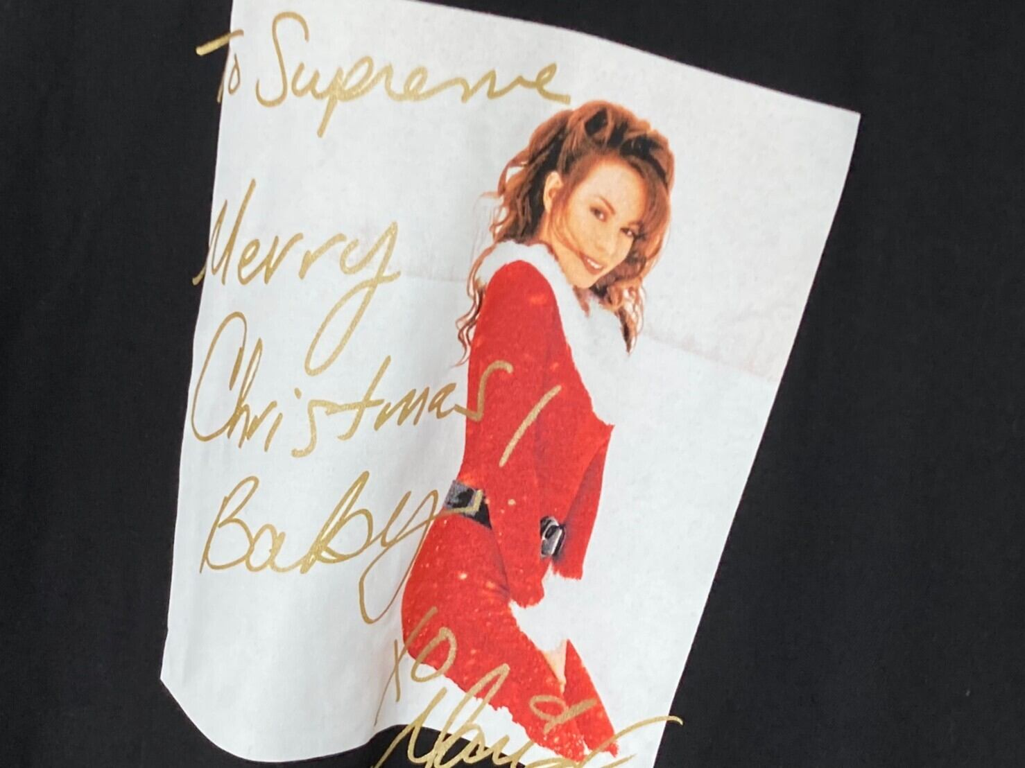 Supreme Mariah Carey Tee L Black