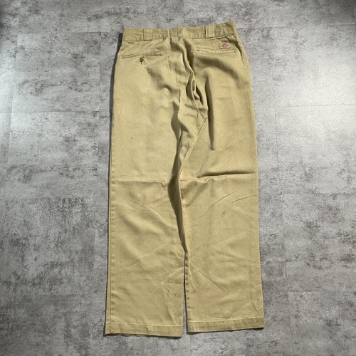 80s Dickies Khaki work talon 874 USA製 詳細写真2