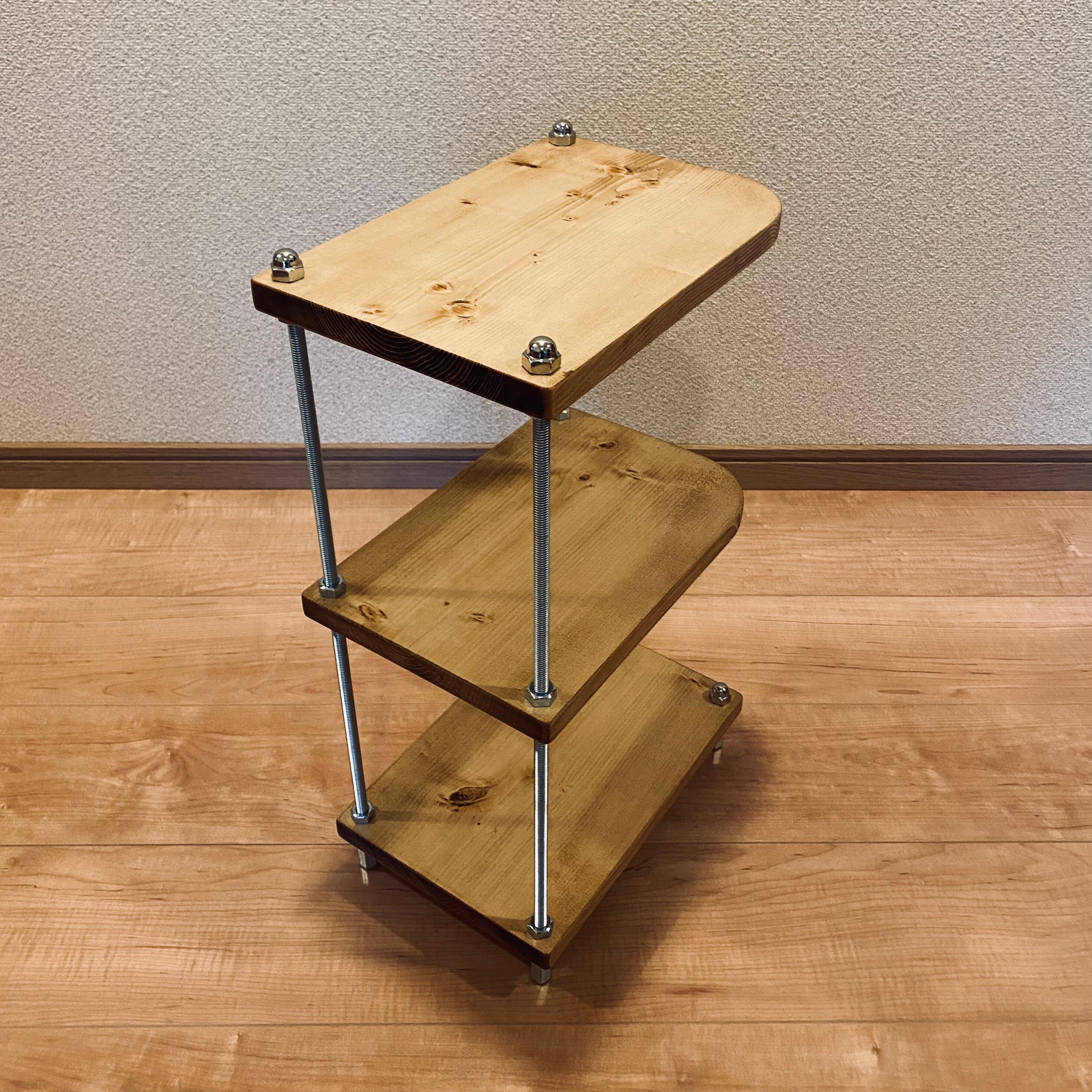 driftwood×INDUSTRIAL 棚 シェルフ ラック コーナーラック オープン