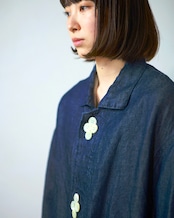 METHO - Rhombus Coverall Jacket / indigo