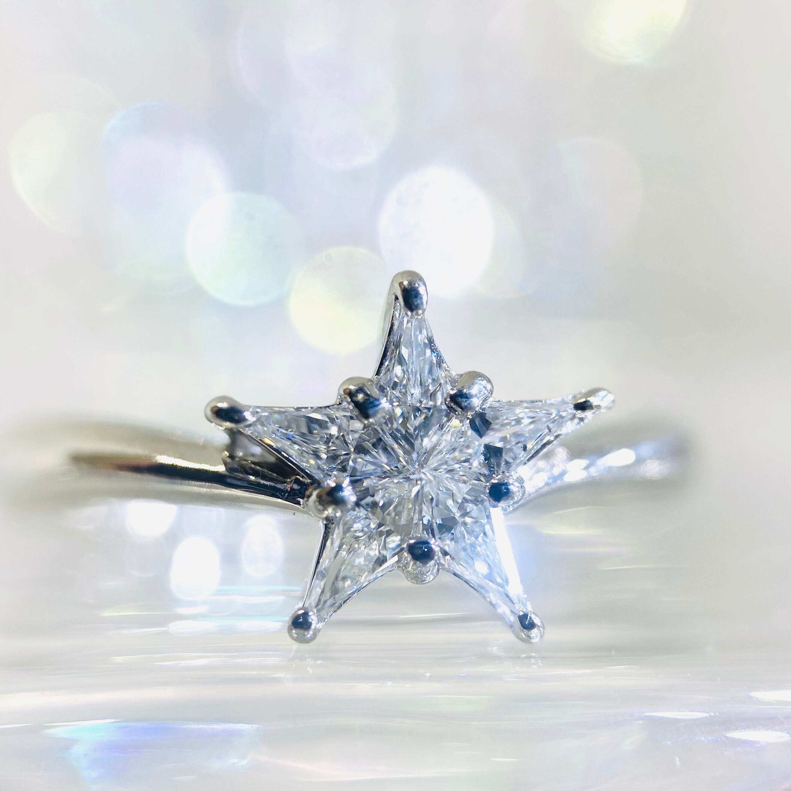 星型ダイヤモンド！カイトカット0.68ct/STAR