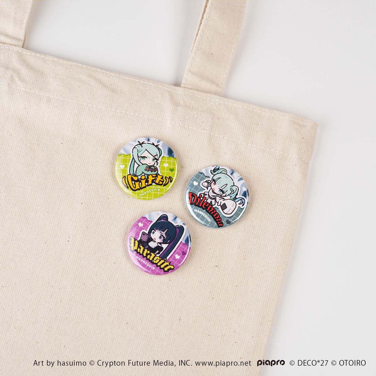 MANNEQUIN】ジレンマ 缶バッジ | OTOIRO ONLINE STORE