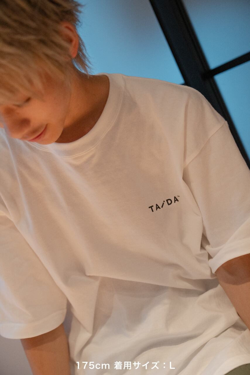 TAiDA Tシャツ｜フロント&バックロゴ【ホワイト】 | TAiDA Official