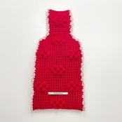 [Pattern] ポルカドットフラワーのワンハンドルバッグ