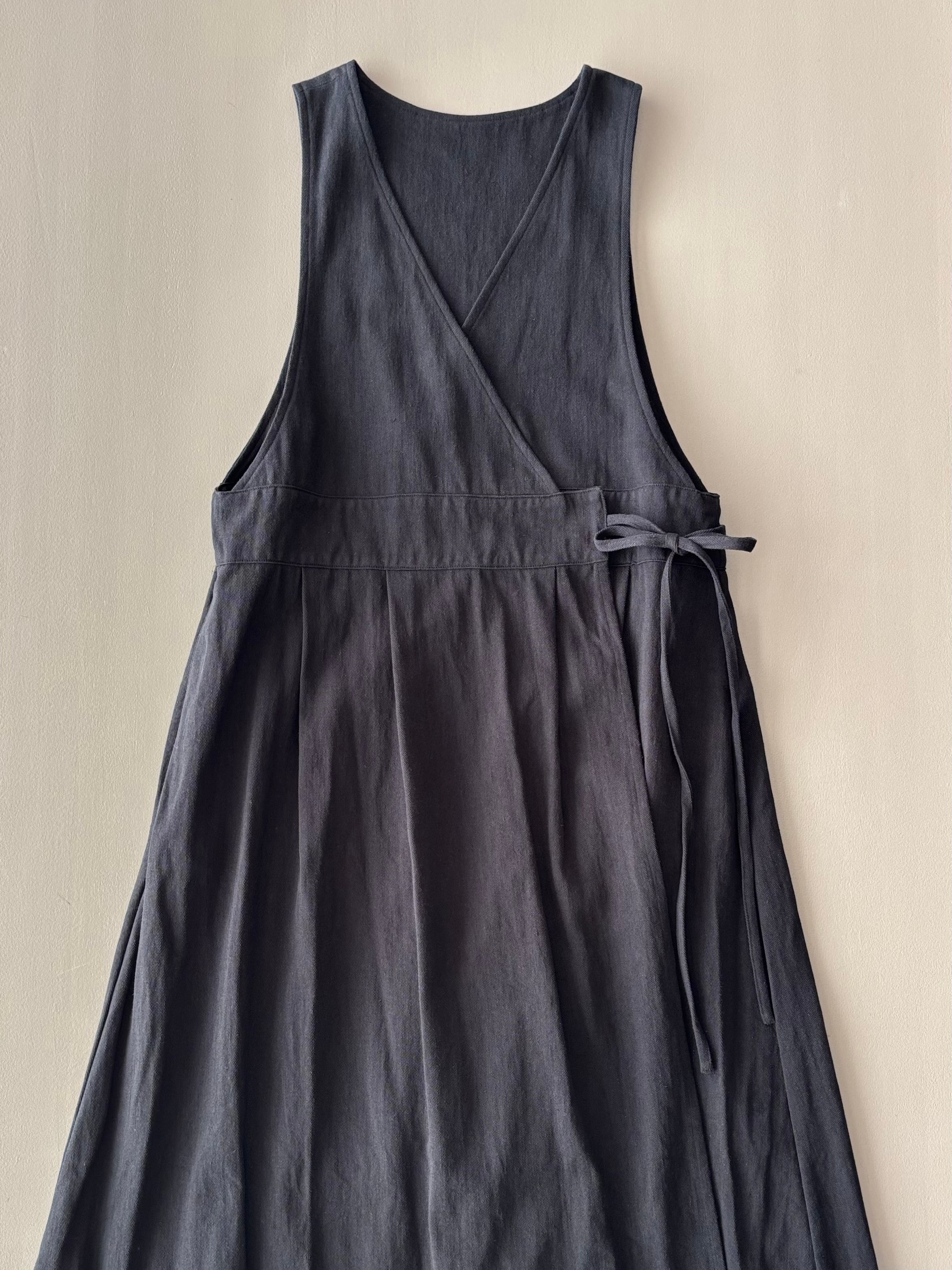 maillot【マイヨ】リネンコットンバッグタックワンピース | SUMMER HOUSE