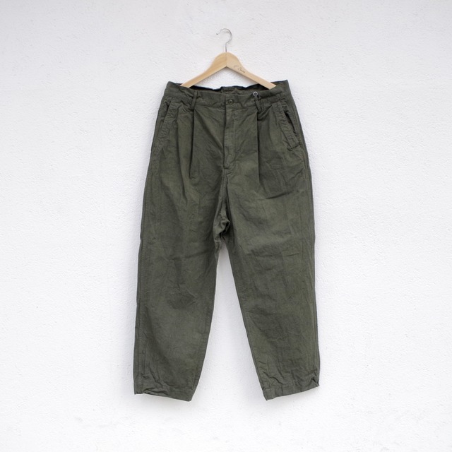 SAGE DE CRET   9/10 Length One -tuck Wide Pants