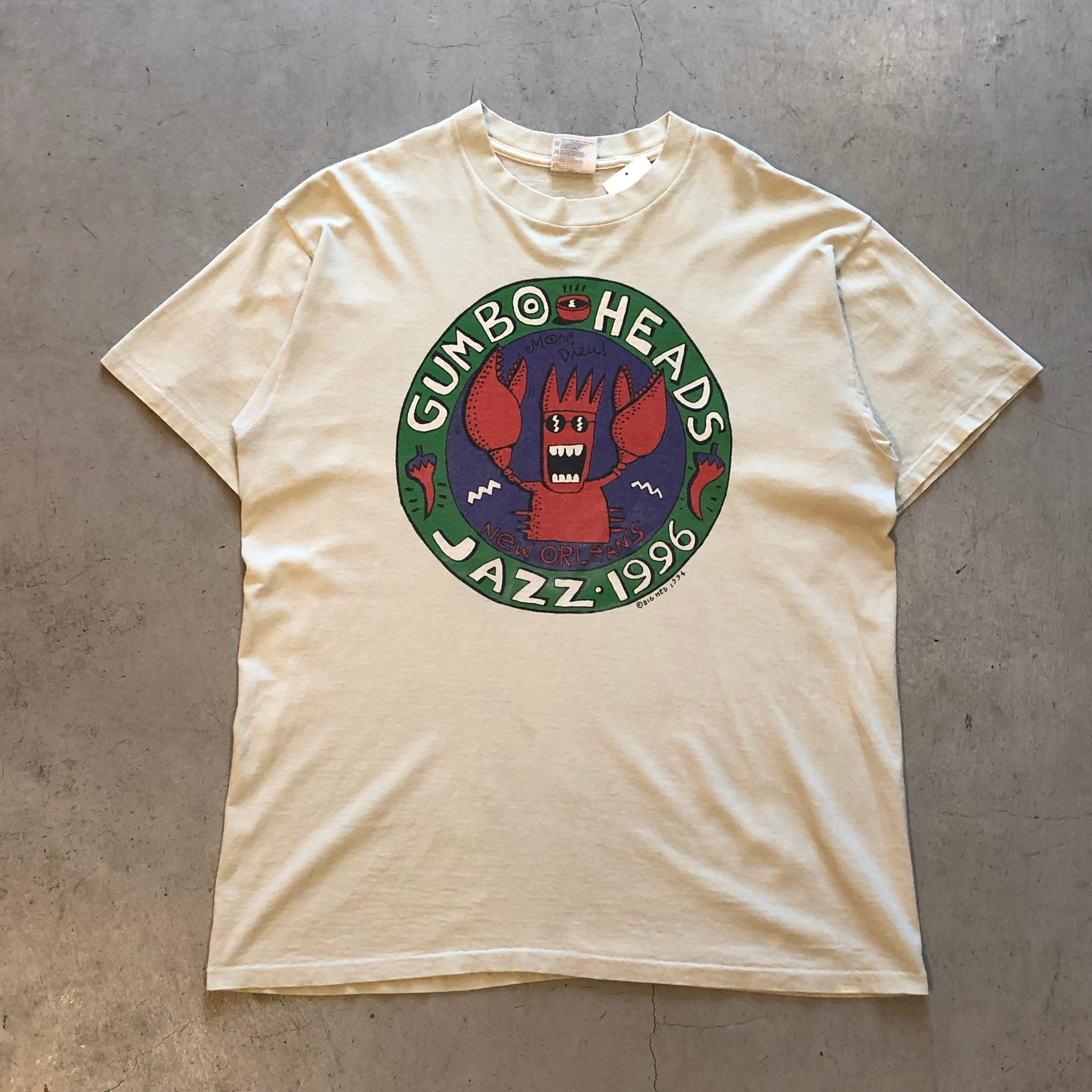 90s GUMBO HEADS "crayfish"T-shirt【高円寺店】