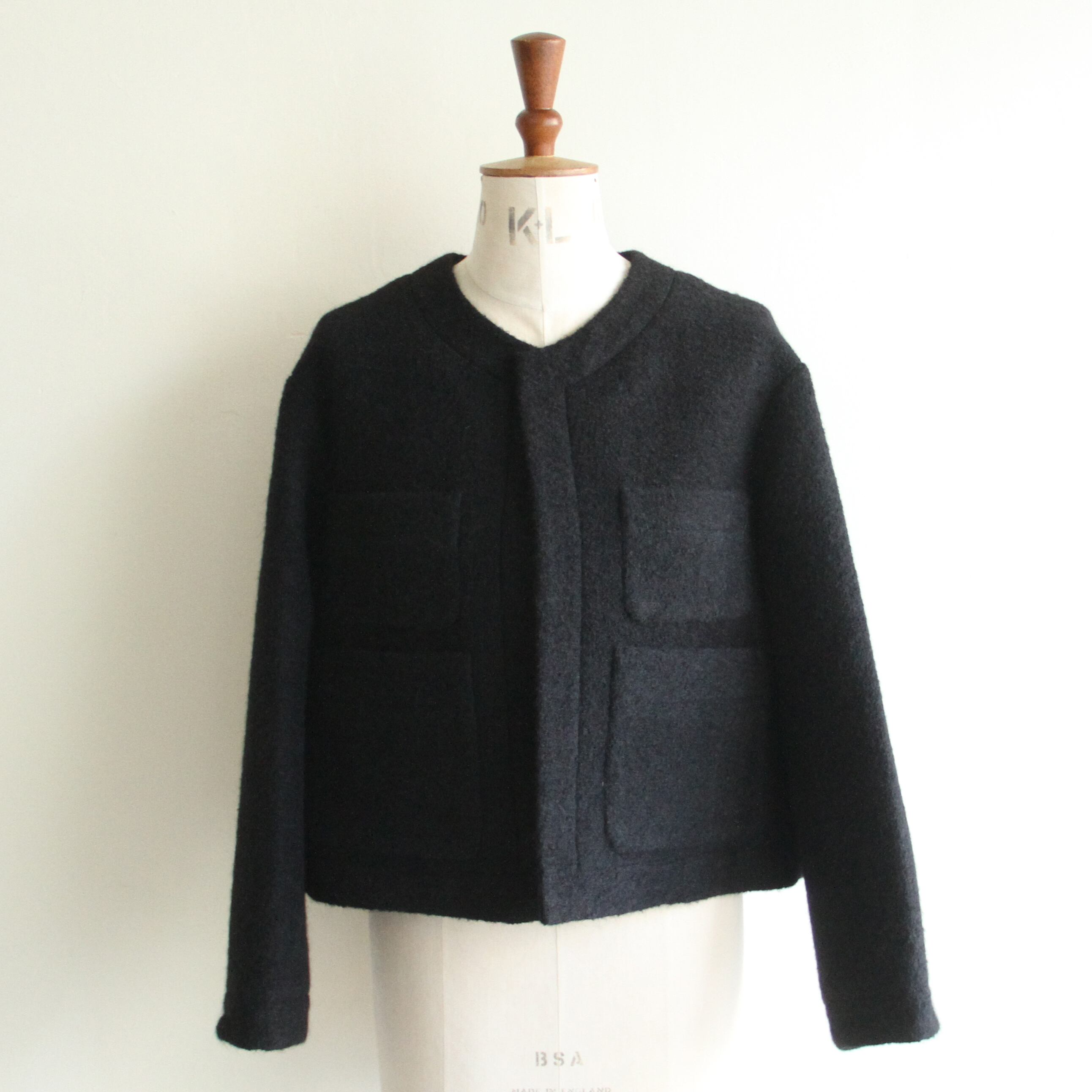 TENNE HANDCRAFTED MODERN 【 womens 】Angora tweed jacket | Terminal