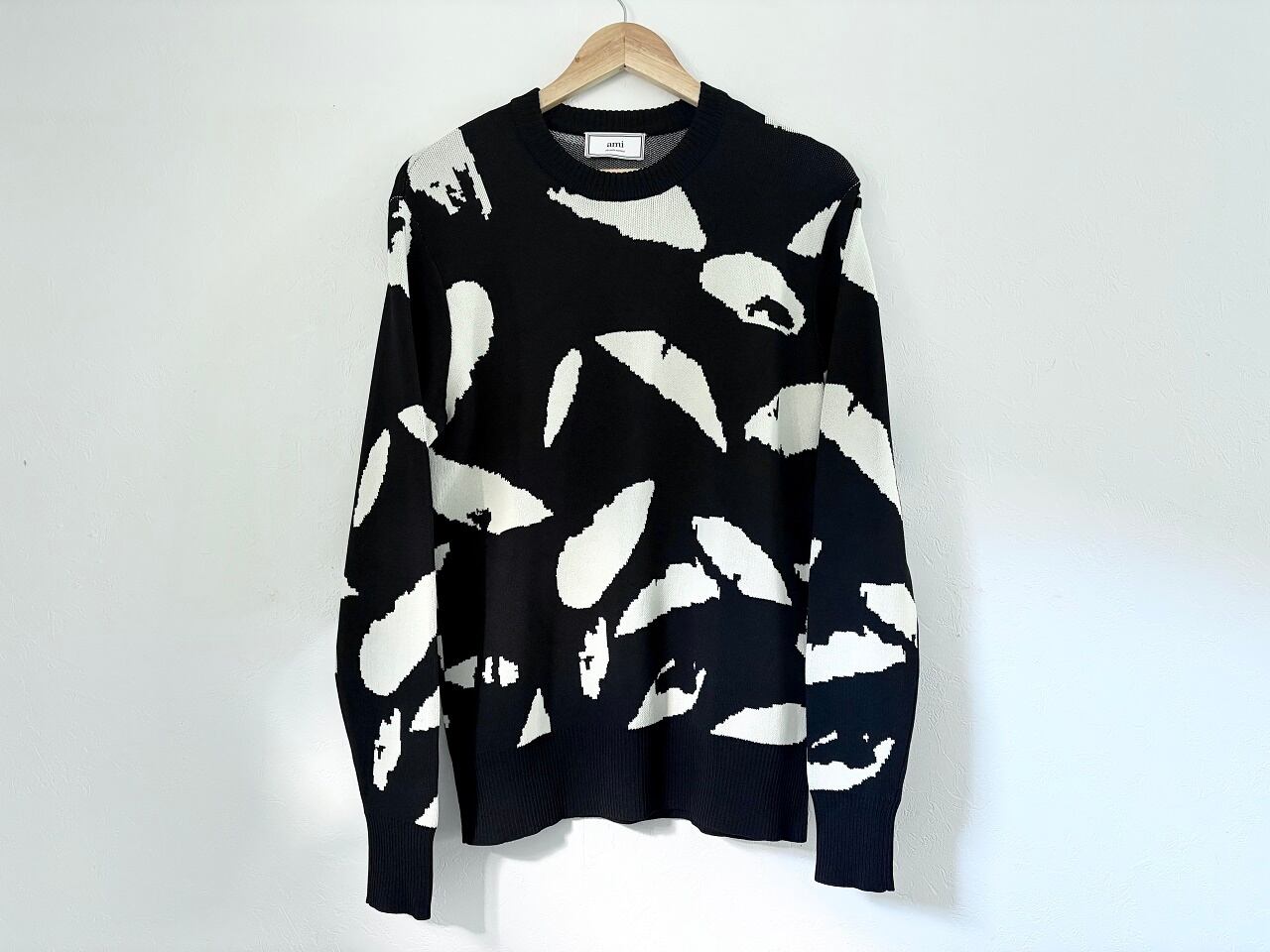 Ami Alexandre Mattiussi Rayon & nylon knit