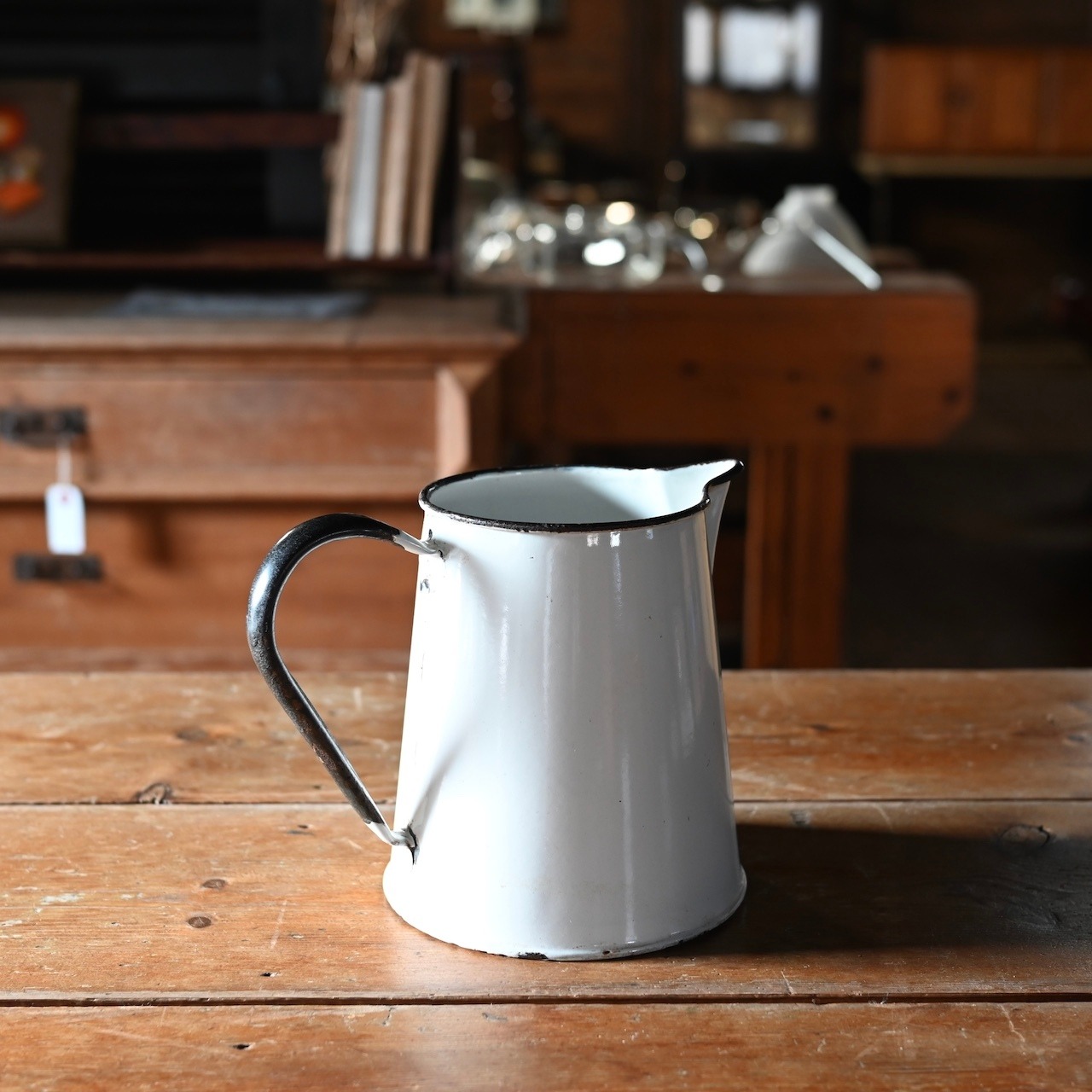 Enamel Jag / エナメル ジャグ〈 琺瑯・ホーロー・店舗什器・アンティーク ・ ヴィンテージ 〉113827