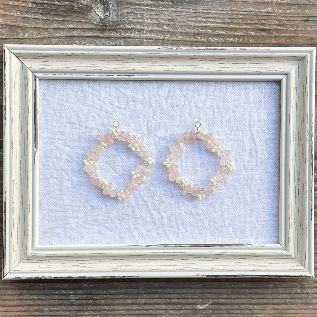 紅水晶の花かんむり