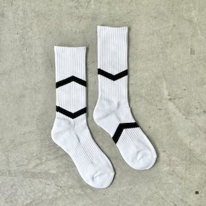 FAKUI / 【FREE size】line sports socks FK-191