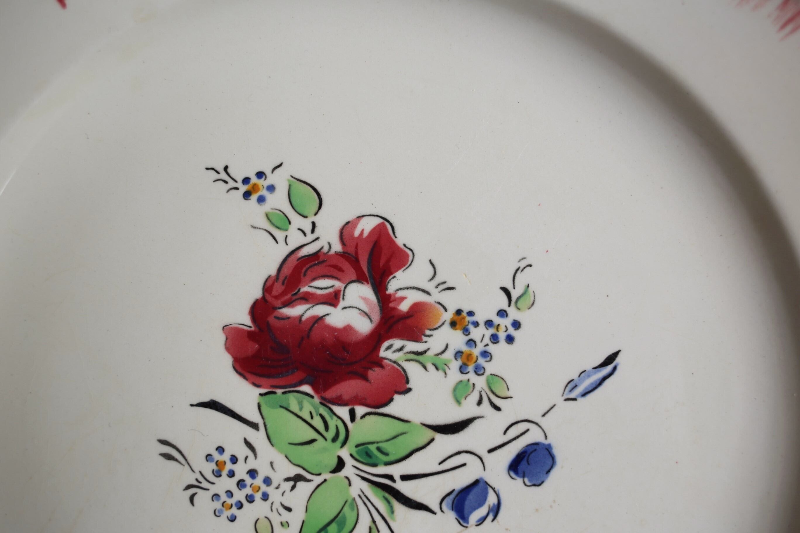 Creil et Montereau 古いクレイユモントロー窯 ファイアンスフィーヌ