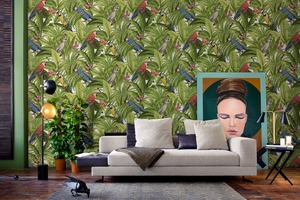 【特急取り寄せ】ホワイト×イエローグリーンレインフォレスト FL1-776201MT