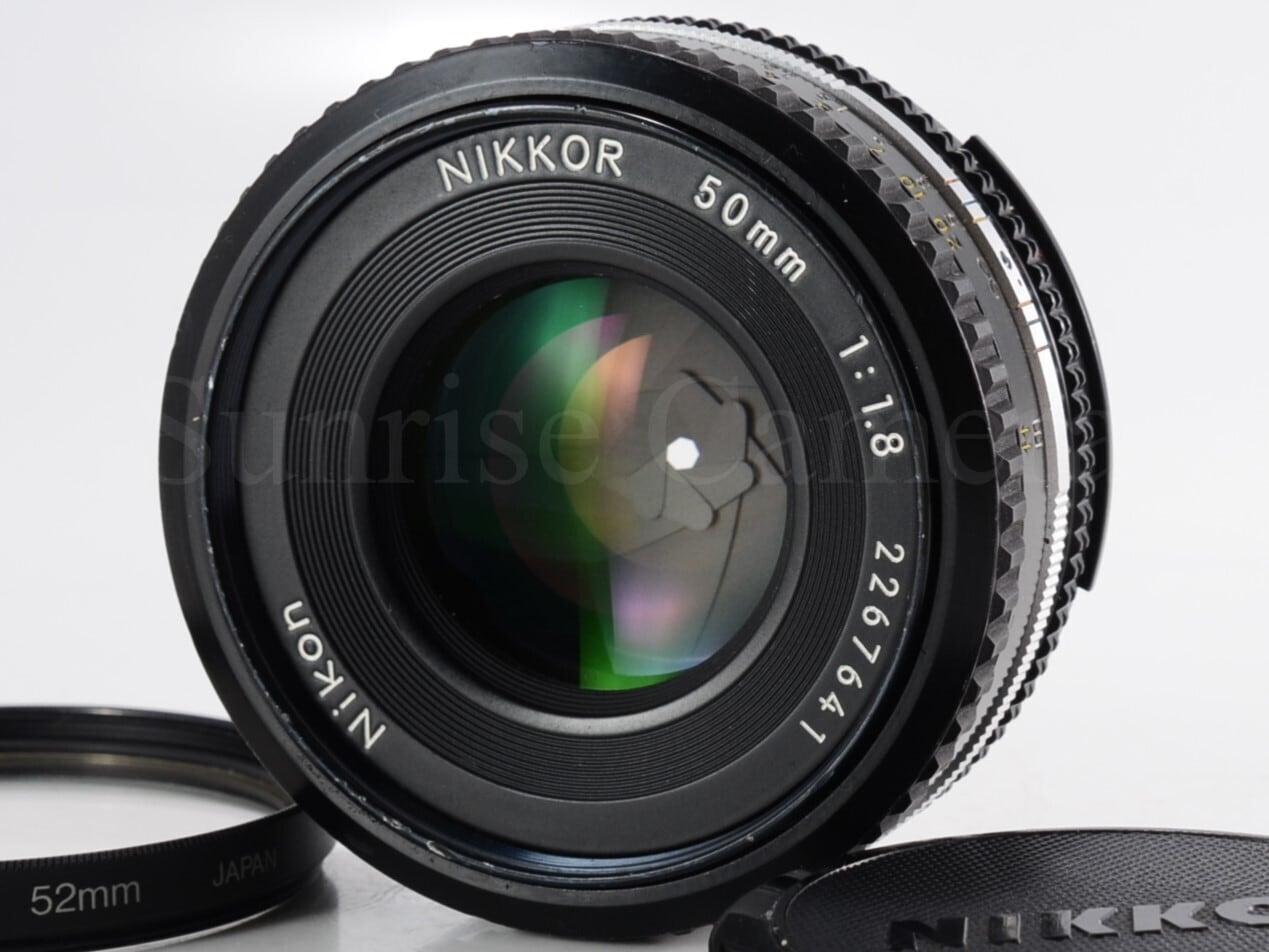 Nikon Ai-s Nikkor 50mm F1.8 パンケーキレンズ 整備済 ニコン (60105
