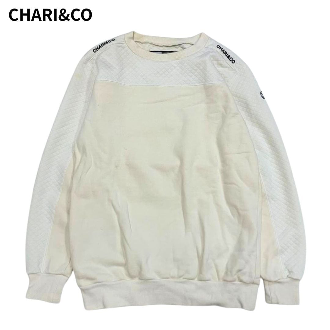 SEE SEE (SEESEE) シーシー SUPER BIG FLAT GRITTER ORIGINAL LOGO TEE