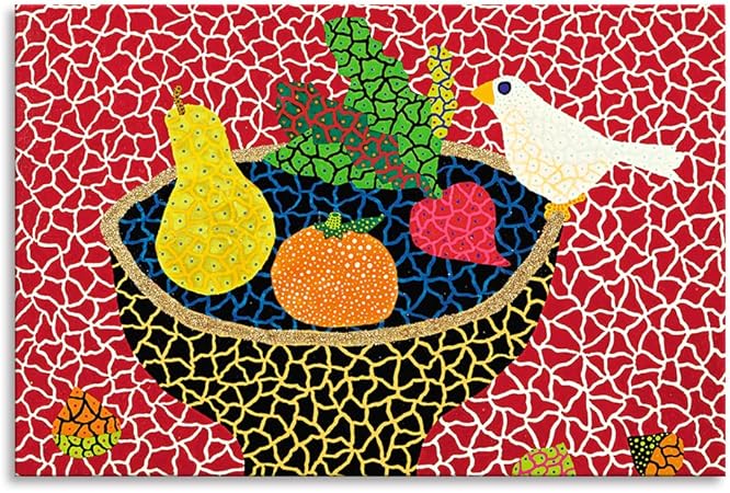 輪島塗 現代アート 抽象画 花瓶 デザイン A3サイズ 飾り物 インテリア