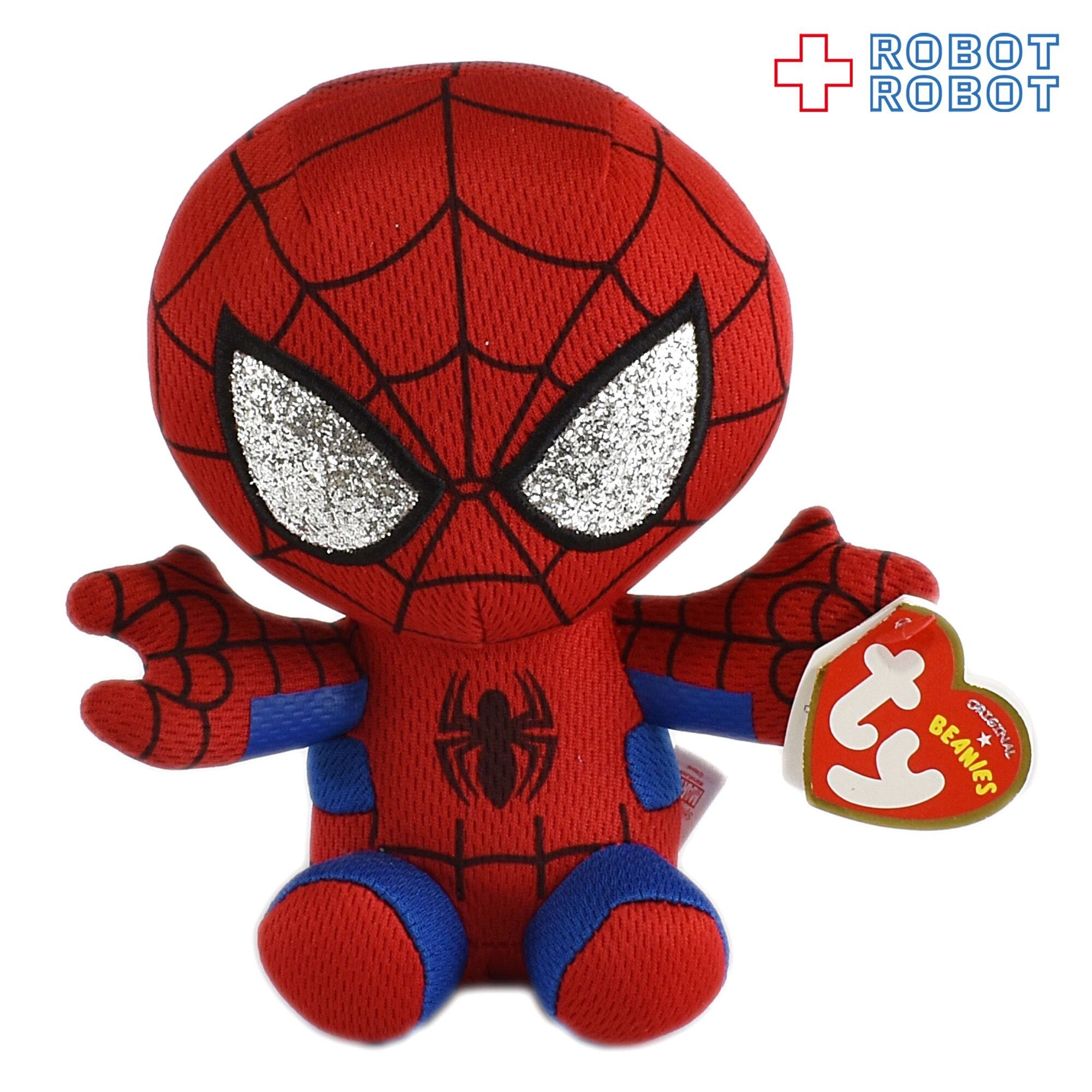 Ty スパイダーマン ぬいぐるみ | ROBOTROBOT