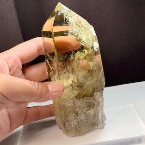 no2.超透明☆虹有り♪大きいシトリン ポイント