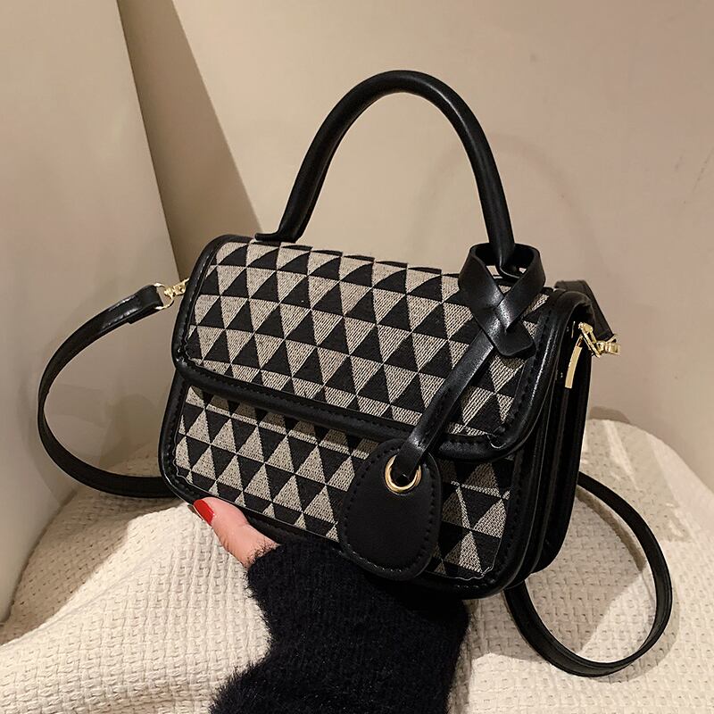 オータムウィンタースタイル 秋物 冬物 スクウェア メッセンジャーバッグ 手作りハンドバック4891103524