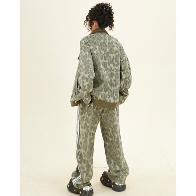 leopard design pants　レオパードデザインパンツ　J0399