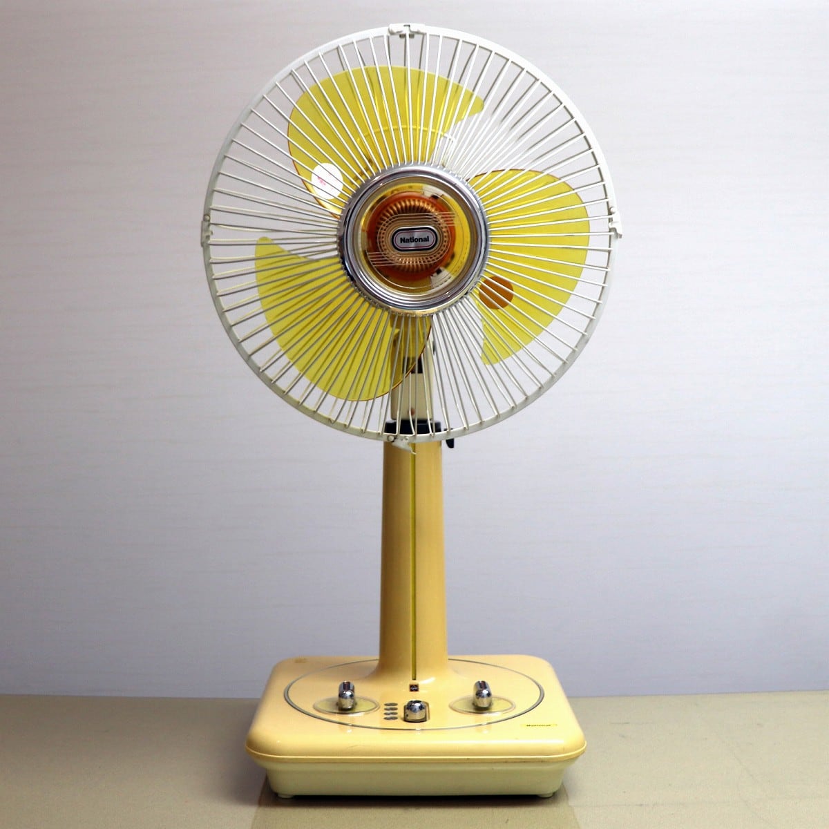 ナショナル 30cm 高級お座敷扇 昭和レトロ扇風機 F-30LAB 生暖かい 
