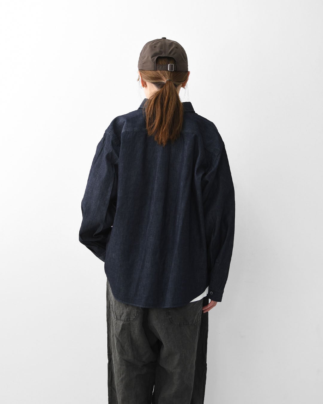 DANTON [ダントン] W Denim Dungaree Classic Collar Shirt [DT