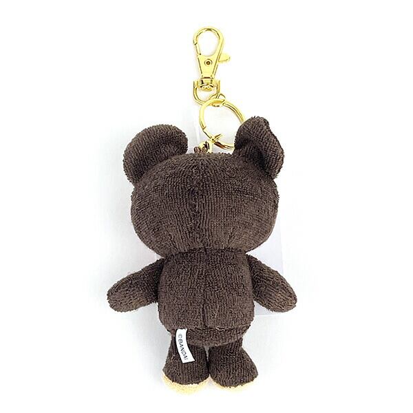 くまのがっこう ジャッキーのパイルチャームマスコット ぬいぐるみ