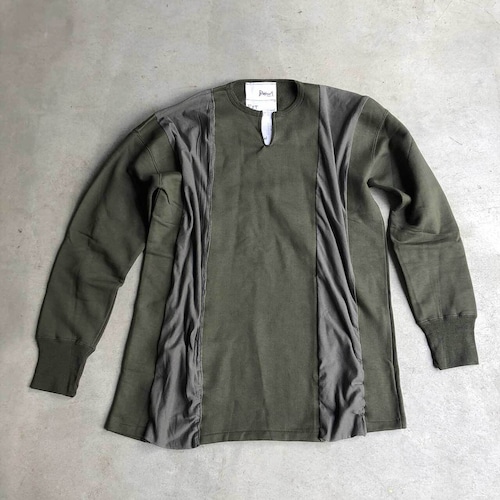 BONUM「DEAD STOCK Re-Make Sweat」80's FRENCH ARMY&90'sU.S.ARMY