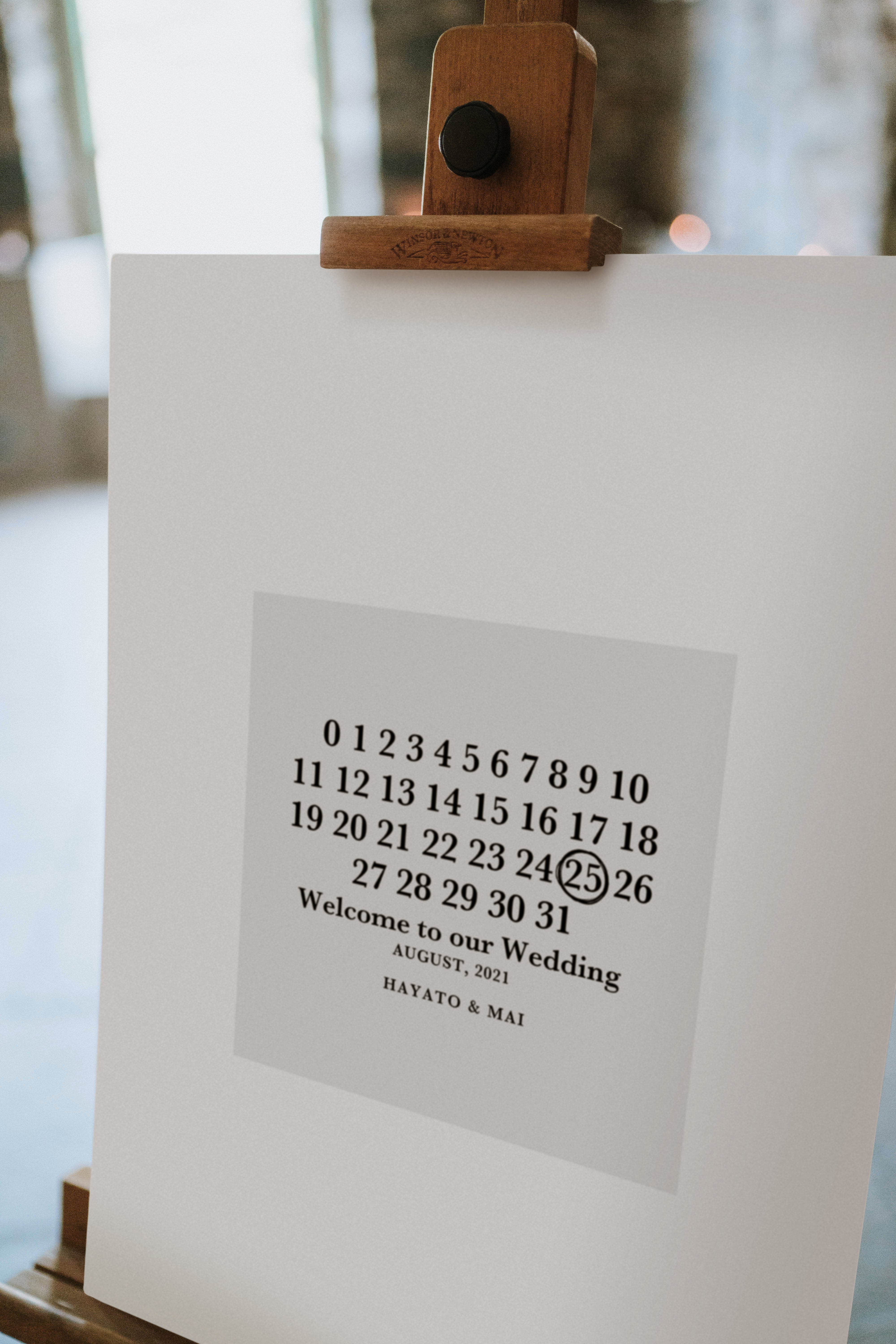 めーちゃん様❤ダックス 万年カレンダー♡ウェルカムボード 選べるミキミニデザイン】 / ウェルカムボード 結婚式 二次会