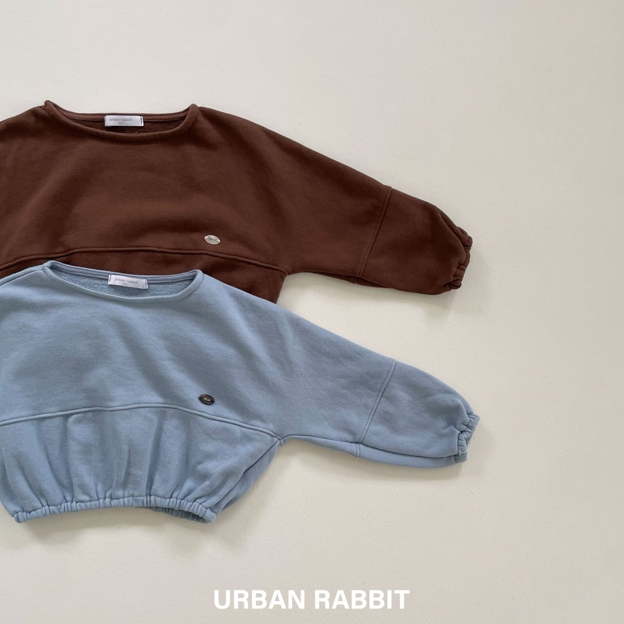 【urbanrabbit】バルーン切替プルオーバー ブラウン 90~130cm 240831 - 7