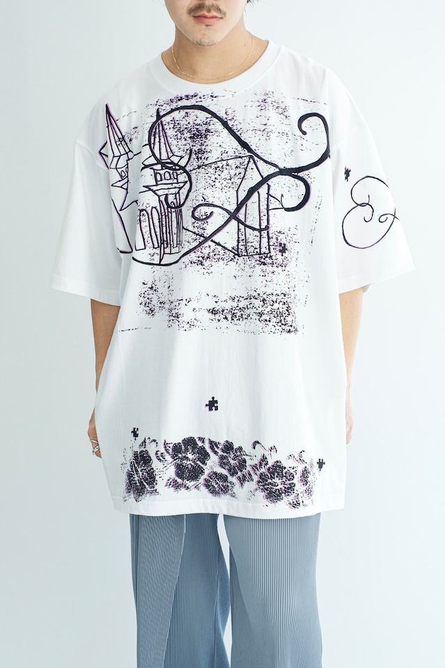 【Five year old】puzzle exclusive house t shirt