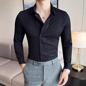 double breasted shirt 00092