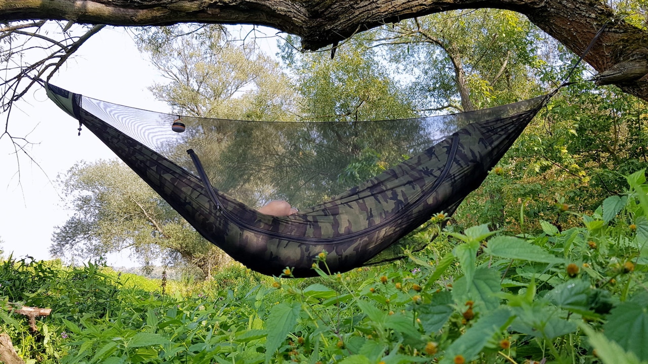 BUSHMEN ブッシュメン Hammock Mosquito-net ハンモック用 蚊帳 虫除け ネット (ハンモック別売) モスキート ネット 軽量