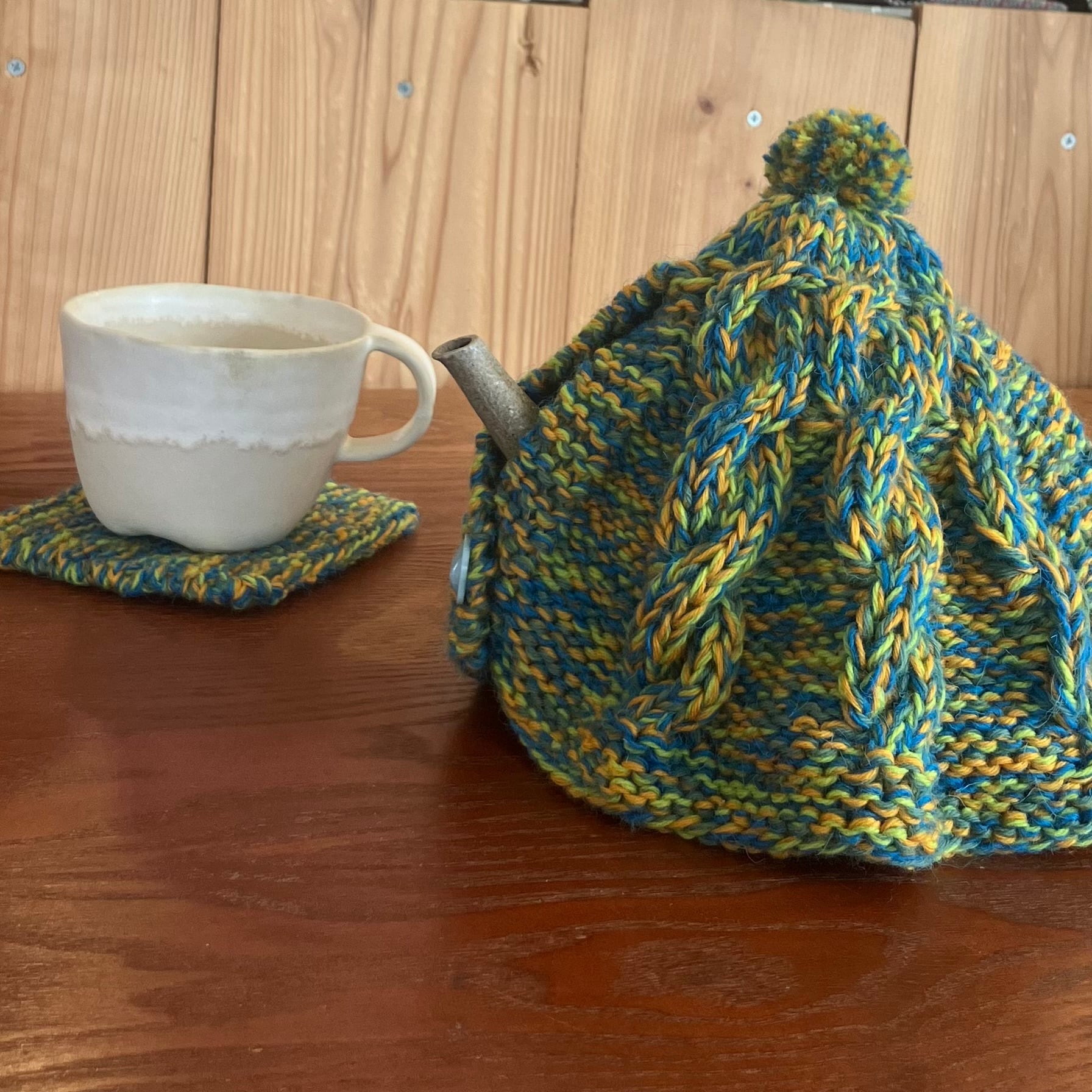 ティーコージー（ポットカバー）とコースターセット | tsugihagiya