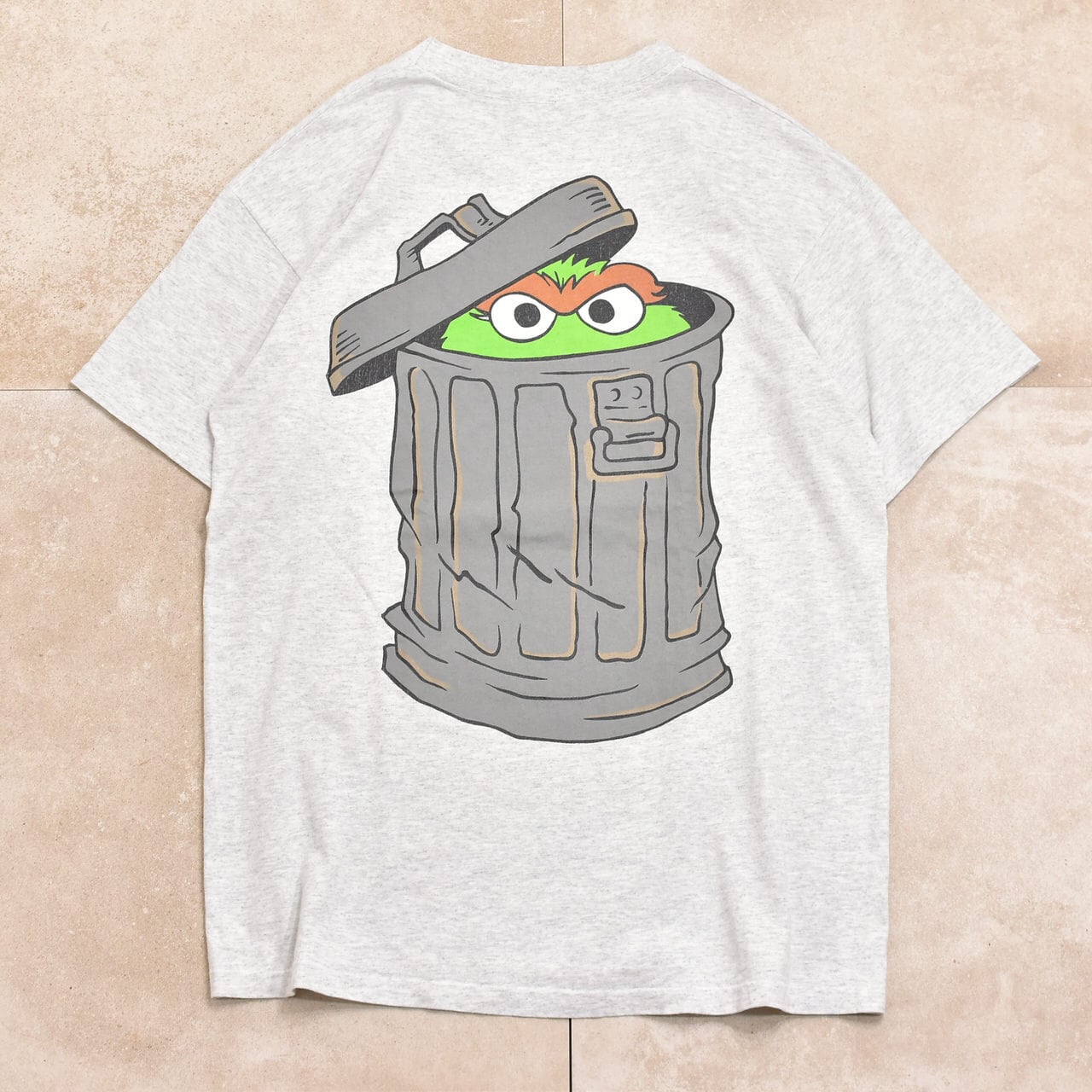 90s SESAME STREET Oscar T-shirt | 古着屋 grin days memory 90s SESAME STREET Oscar T-shirt | 古着屋 grin days memory