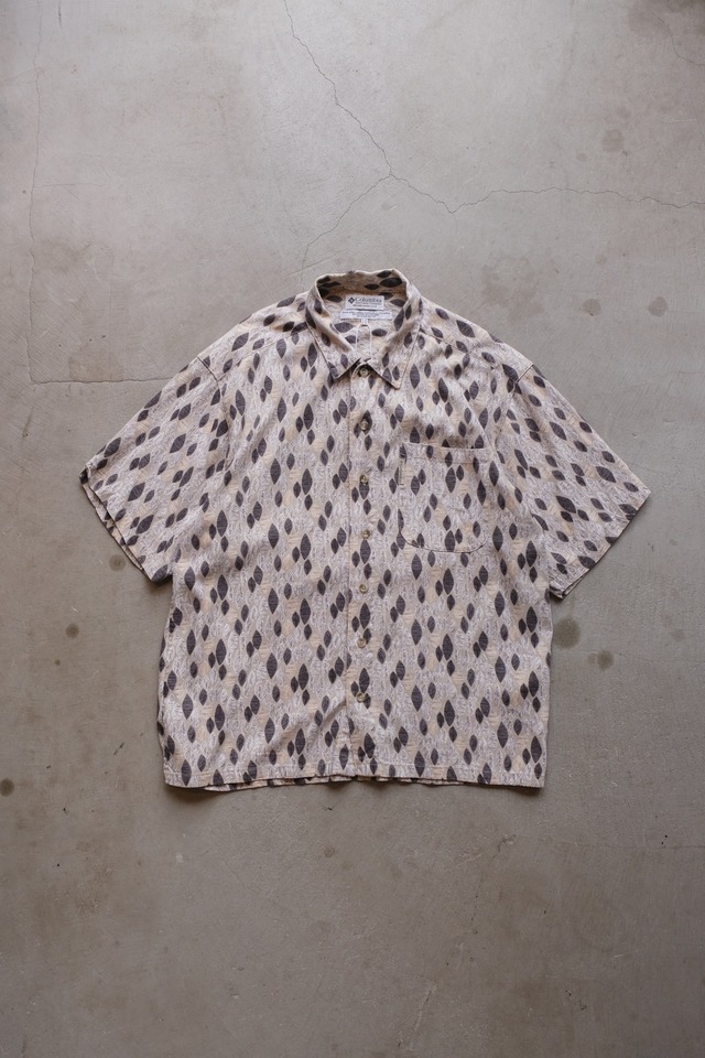90s Colombia Leaf Pattern Shirt