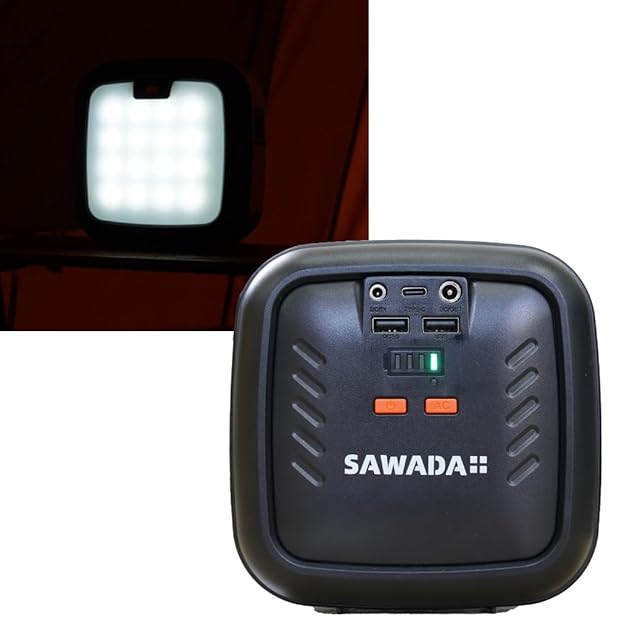 ポータブル電源 新品 89.6Wh PSE認証 小型 大容量 パススルー機能 7 