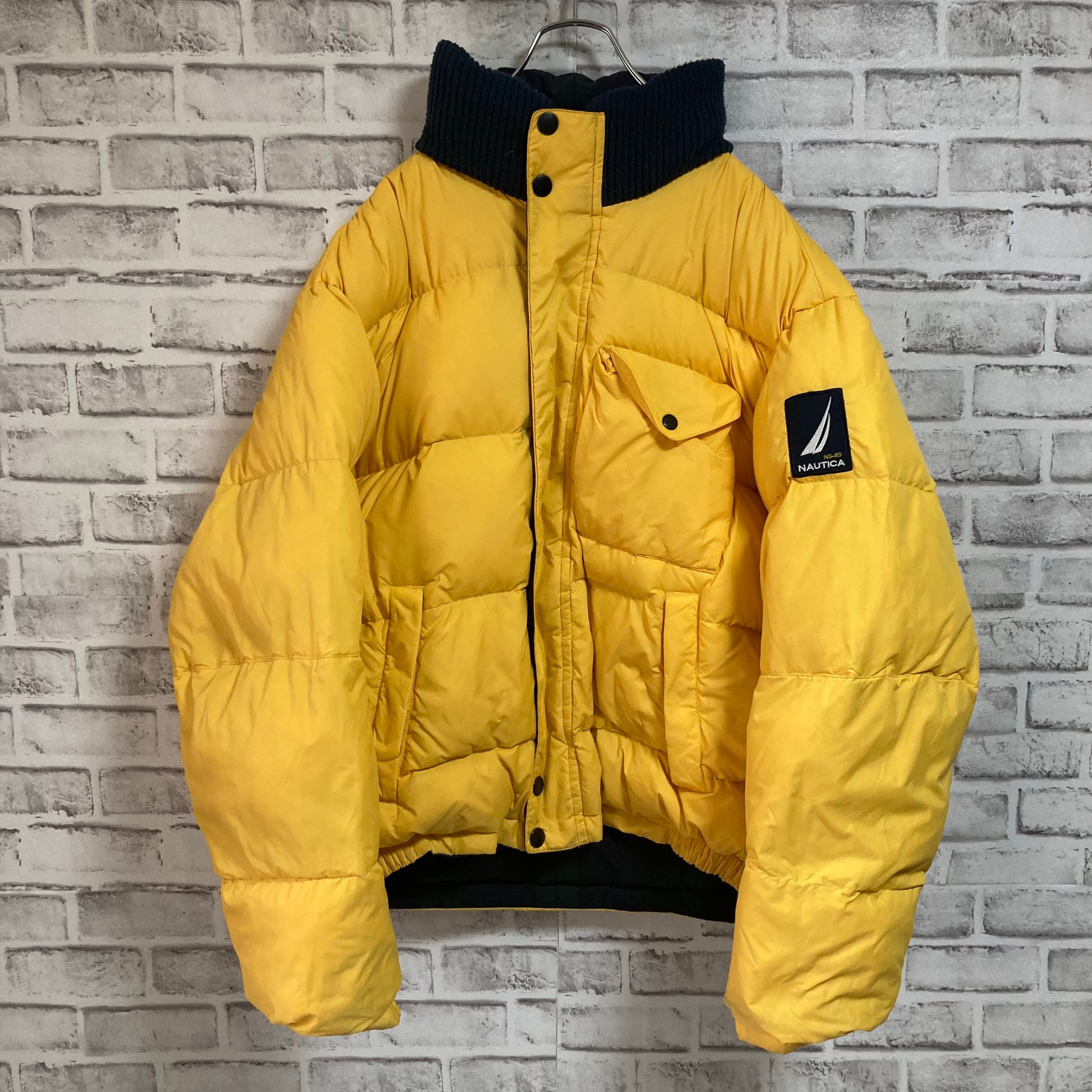 NAUTICA】 Down Jacket L相当 ノーティカ リバーシブル ダウン