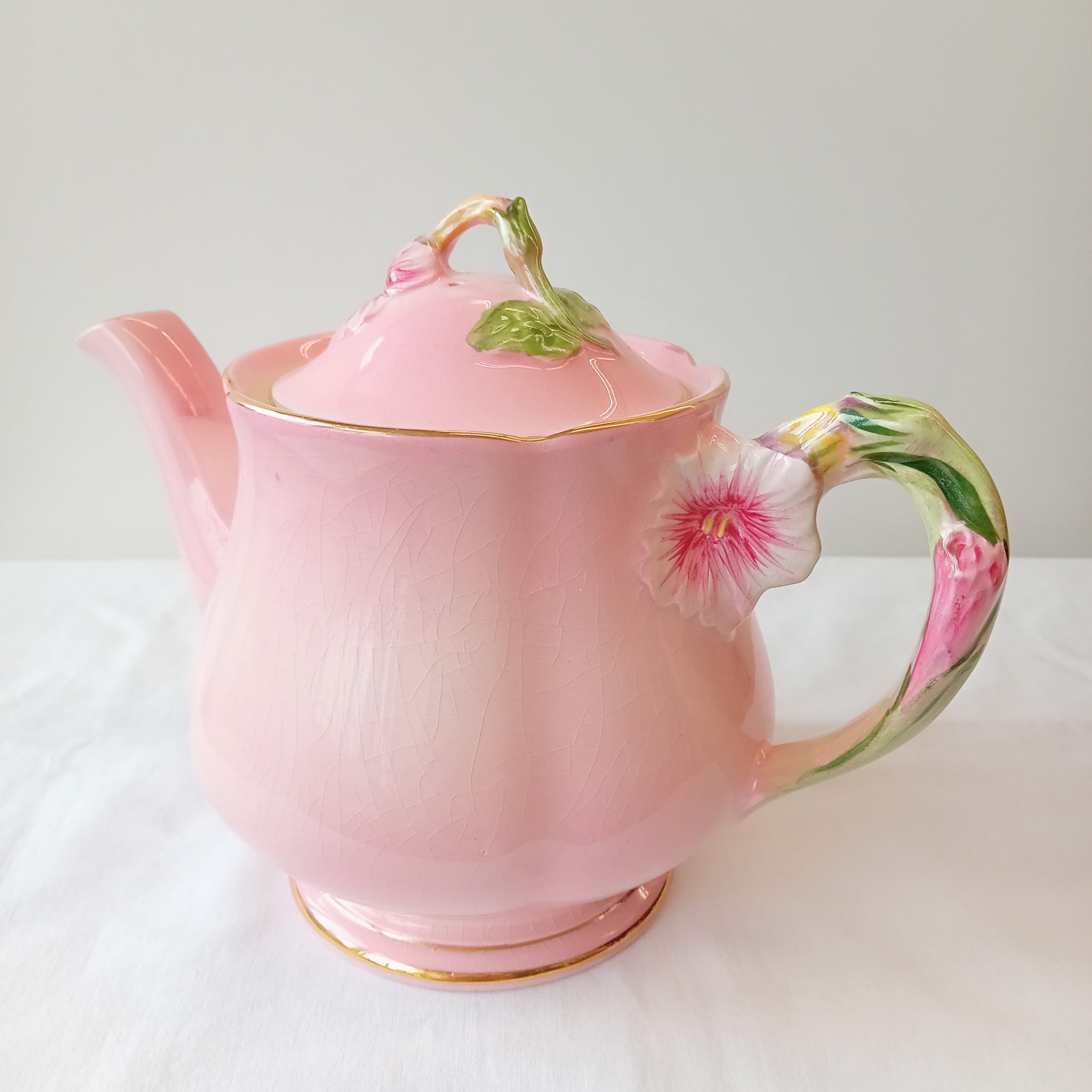 ロイヤル ウィントン ペチュニア ティーポット Royal Winton PETUNIA