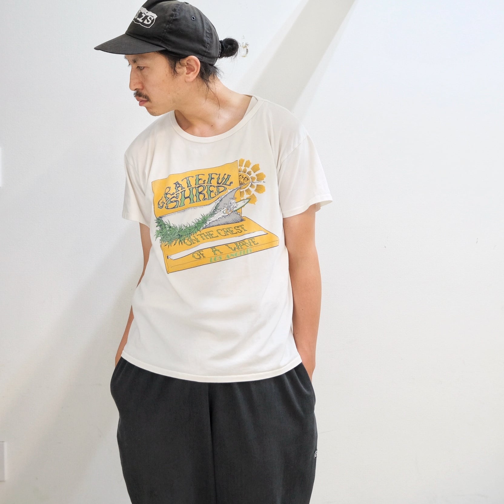 GRATEFUL SHRED × Filth Mart “On the Crest of a wave” T-shirt Made