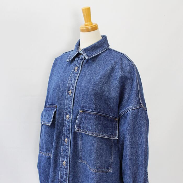 SACRA サクラ AUTHENTIC DENIM SHIRT JACKET 125609071 2025秋冬