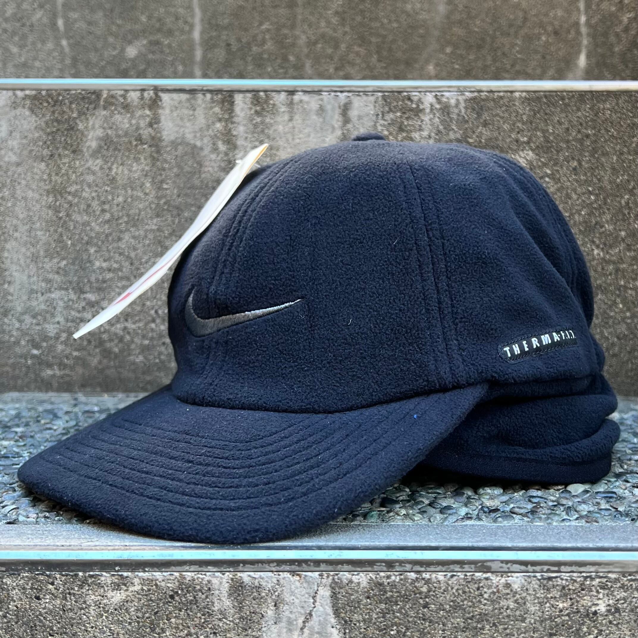 90s 00s nike フリース フライトキャップ NIKE/ナイキ 耳付き フリース キャップ 90年代 (DEADSTOCK