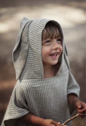 【予約】SHOMKA LINEN PONCHO TOWEL "ŠALTINIS"♡