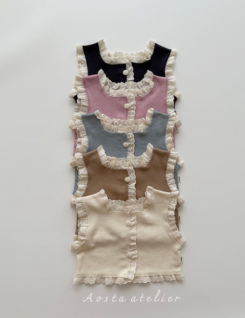 aosta［取寄］jelly vest 25autumn